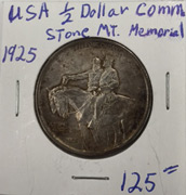 1925 Stone Mountain Memorial half dollar